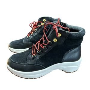 Lauren Ralph Lauren Rylee High Top Hiker Sneaker Lace Up Street Style NEW Size 6